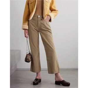RE/Done Cropped 70s Corduroy Pants